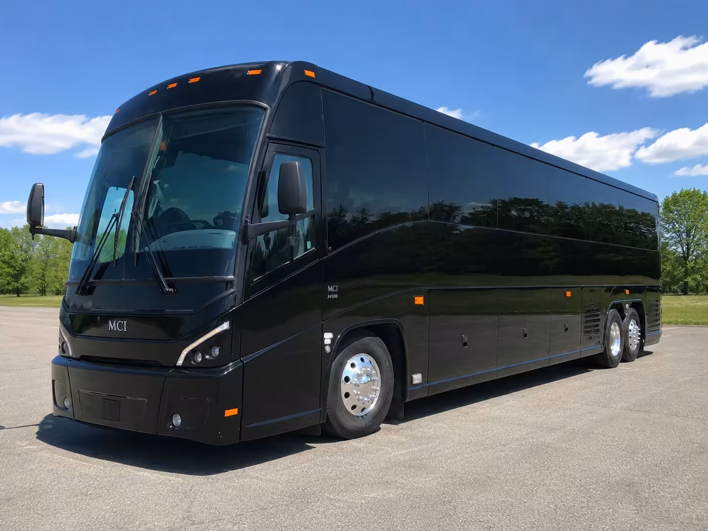 56 passenger charter bus