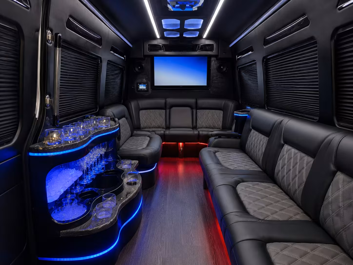 bus rental options for oceanside trips