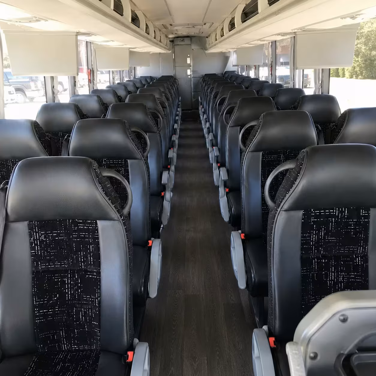 oceanside charter bus interior