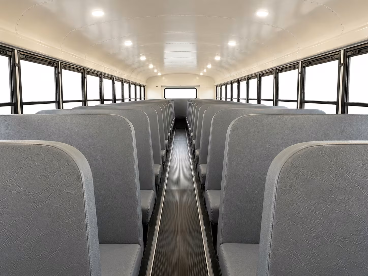 school bus interior