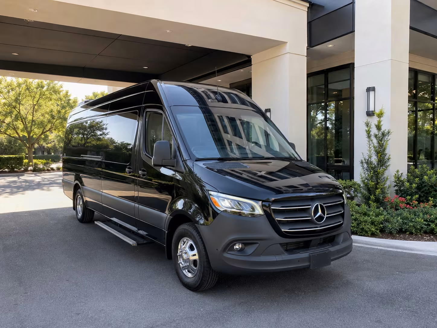 sprinter van with driver